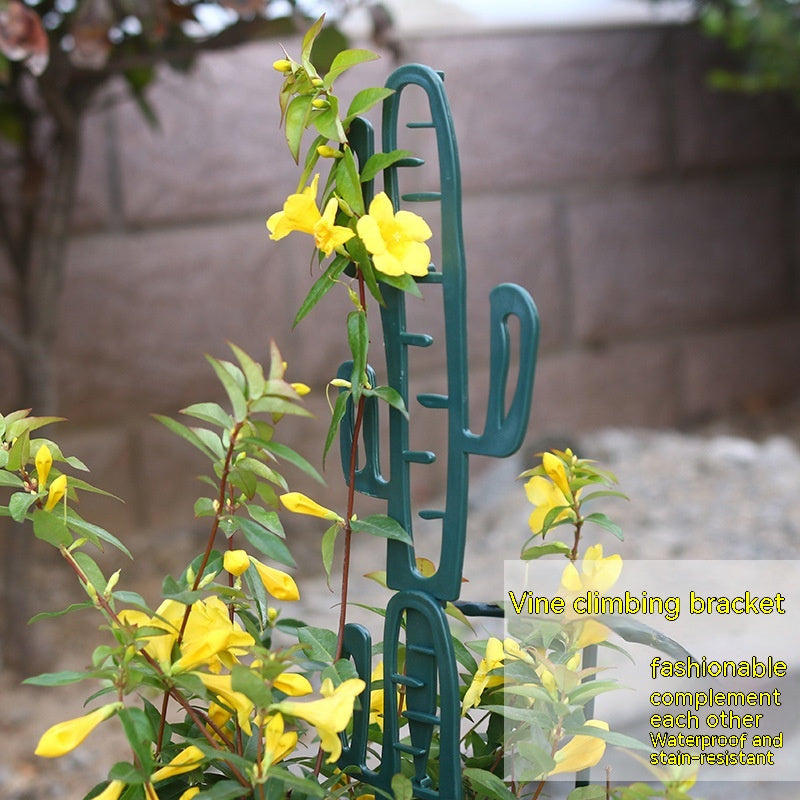 Decorative Plant Support Stakes, Bamboo or Cactus Shape