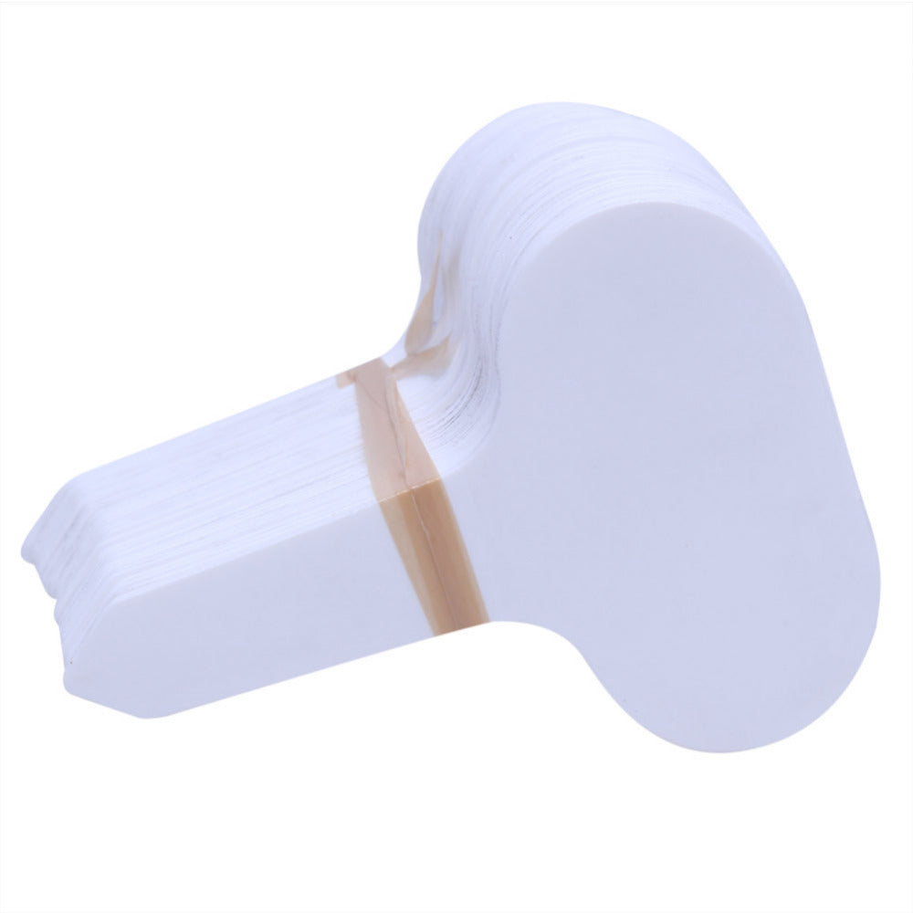 Plant Labels T-Type, White Write-On Markers