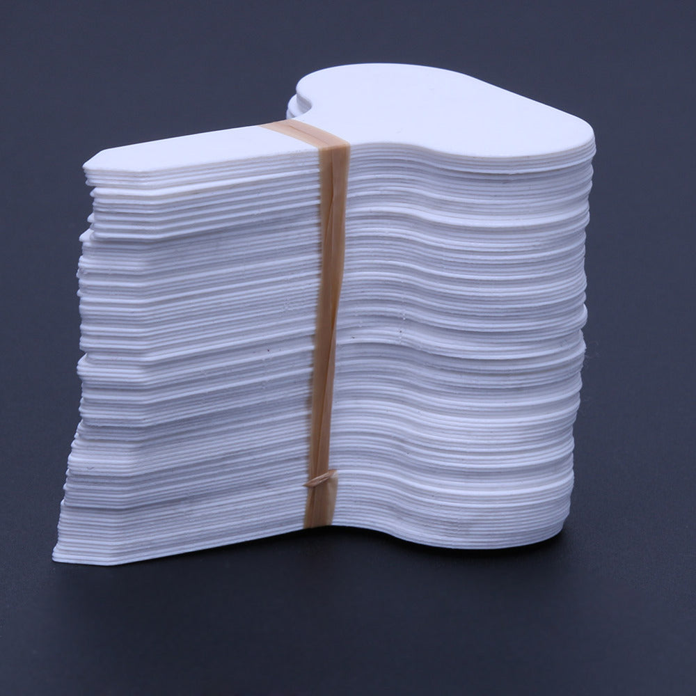 Plant Labels T-Type, White Write-On Markers