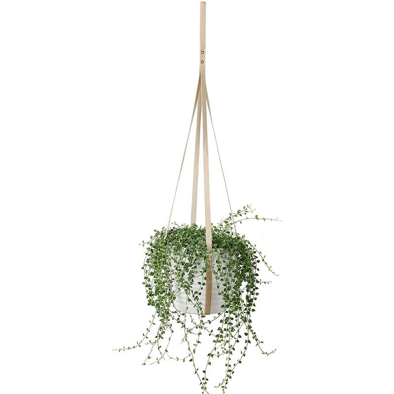 Hanging Plant Sling, Fabric Pot Holder Hammock