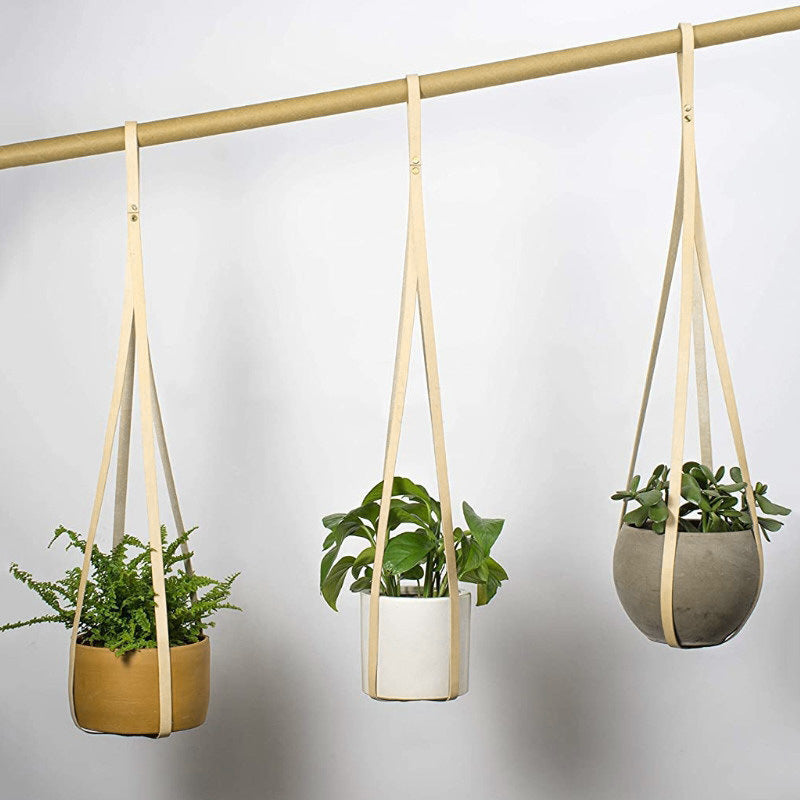 Hanging Plant Sling, Fabric Pot Holder Hammock