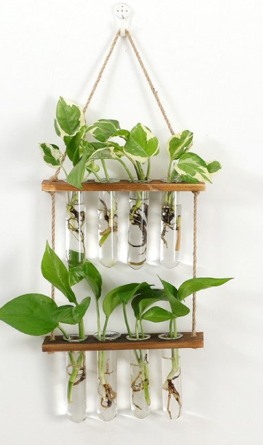 Wall Propagation Station, 2-Tier Wood Frame with Tubes