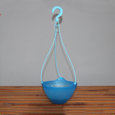 Self-Watering Hanging Planter, Translucent Color Pot
