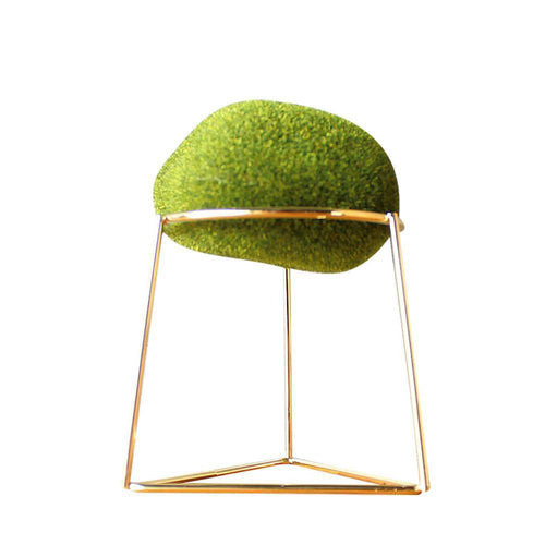 Air Plant Holder, Gold Geometric Tripod Stand