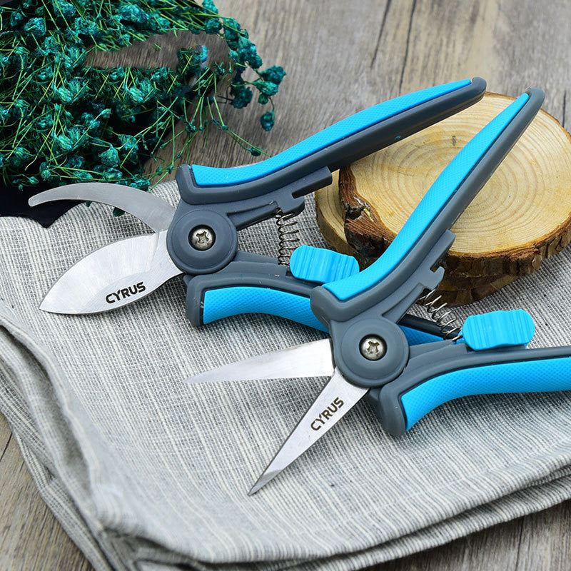Bonsai Pruning Scissors, Curved or Straight Blade