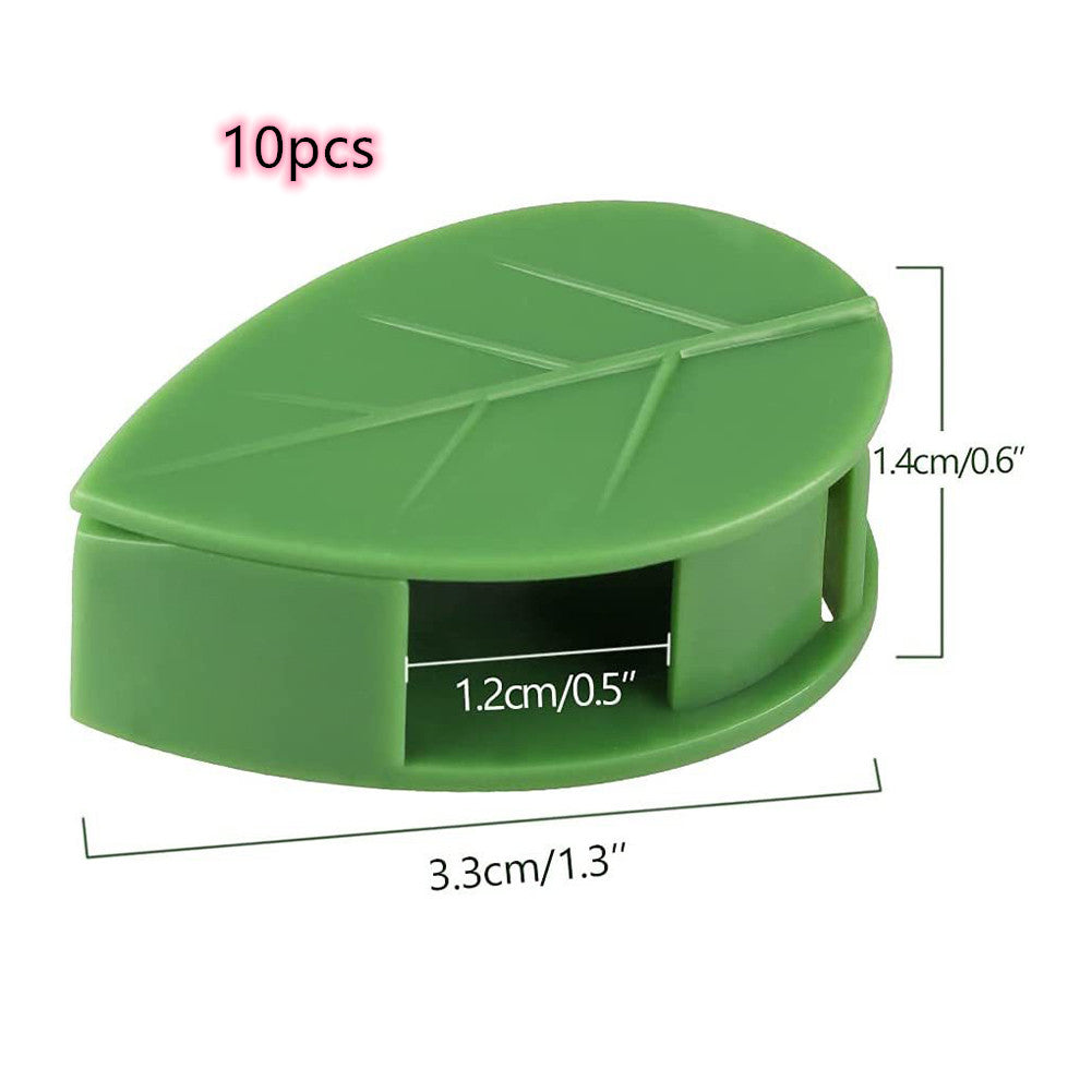 Plant Wall Clips Self-Adhesive, Leaf Shape Vine Holders