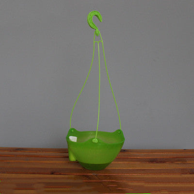 Self-Watering Hanging Planter, Translucent Color Pot
