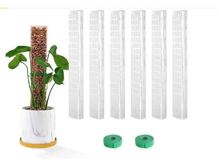 Moss Pole for Plants, Stackable 6 Piece Plant Support