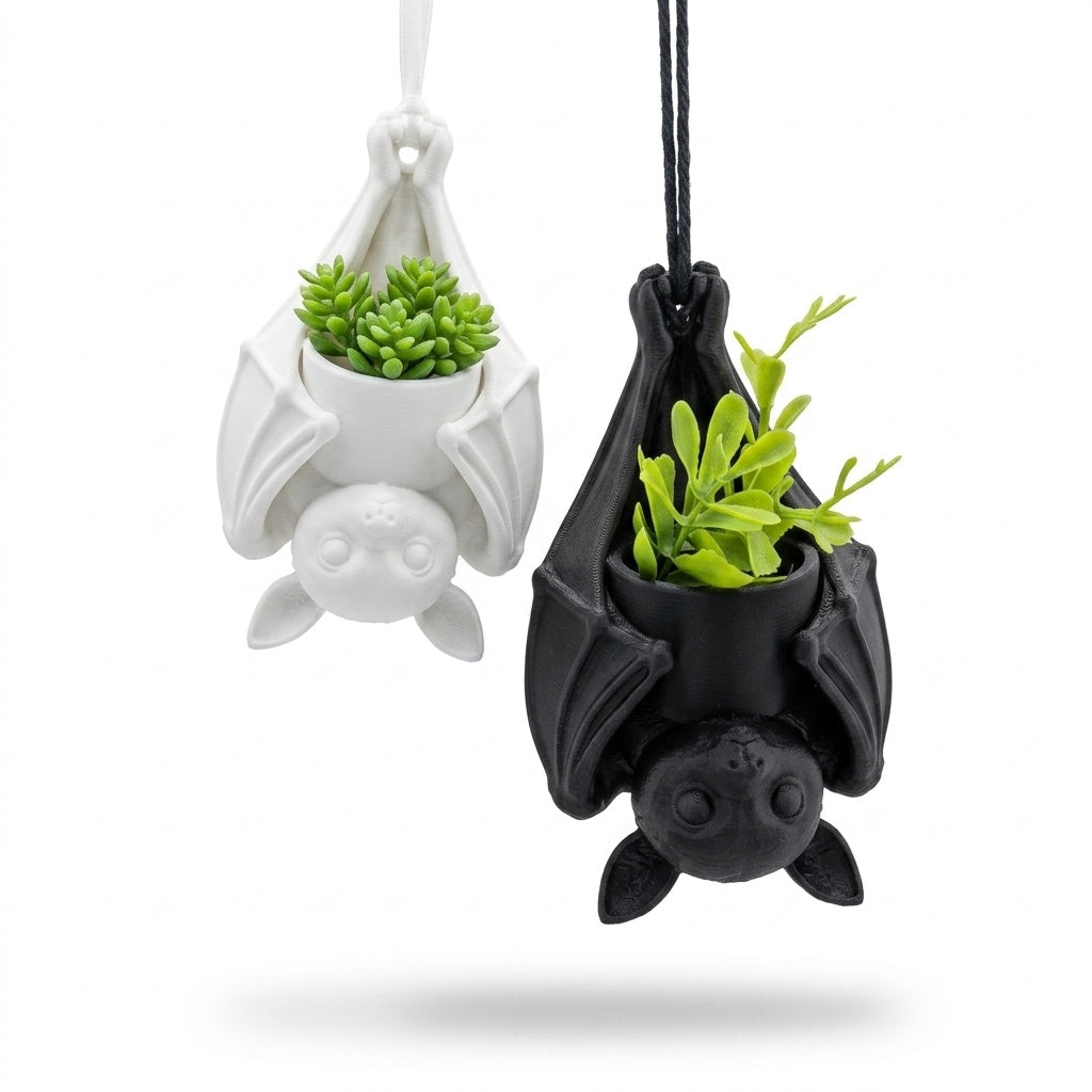 Bat Hanging Planter for Succulents and Air Plants