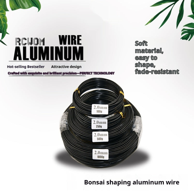 Bonsai Training Wire 500g, Dark Bronze Aluminum