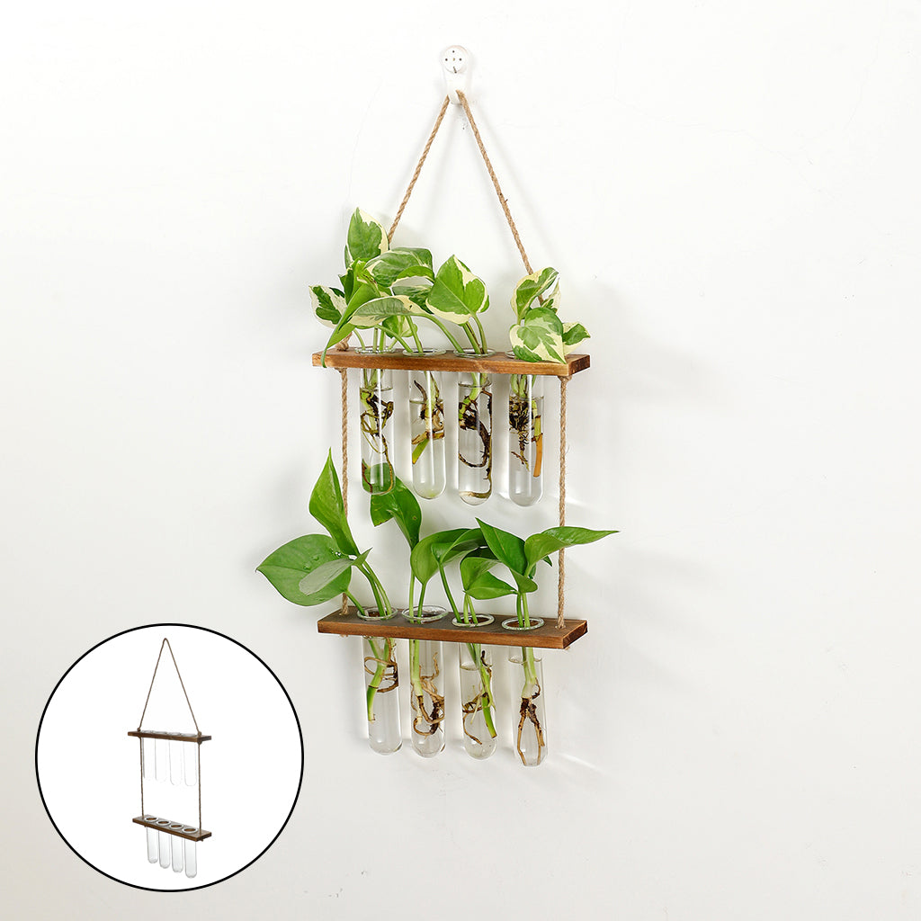 Wall Propagation Station, 2-Tier Wood Frame with Tubes