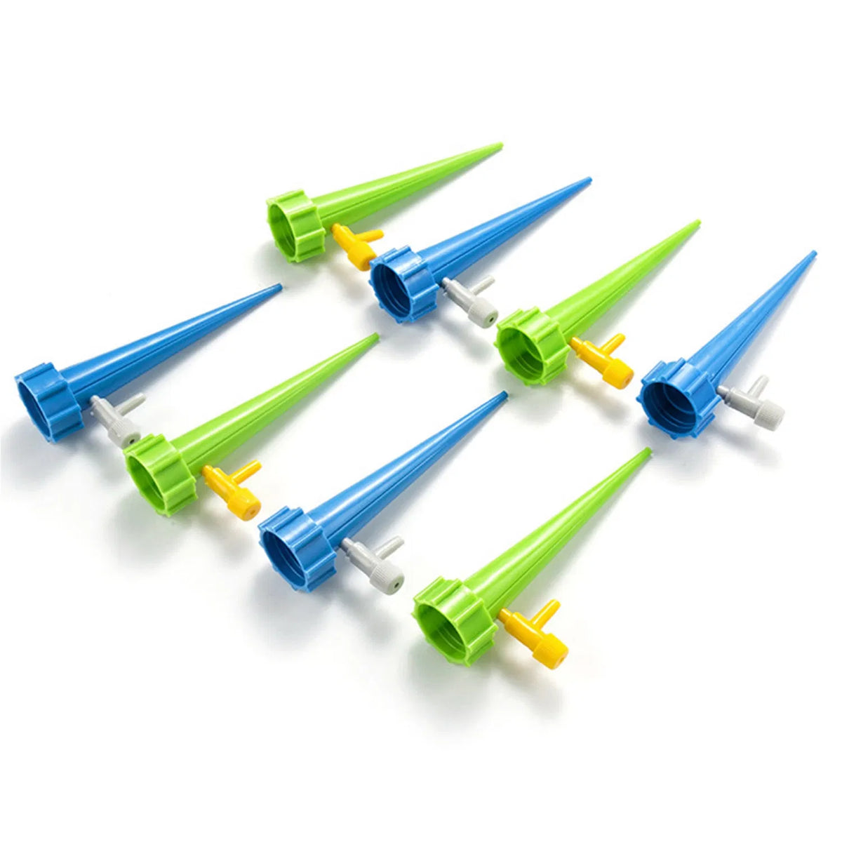 Self-Watering Spikes 24 Pack with Drip Control Valve