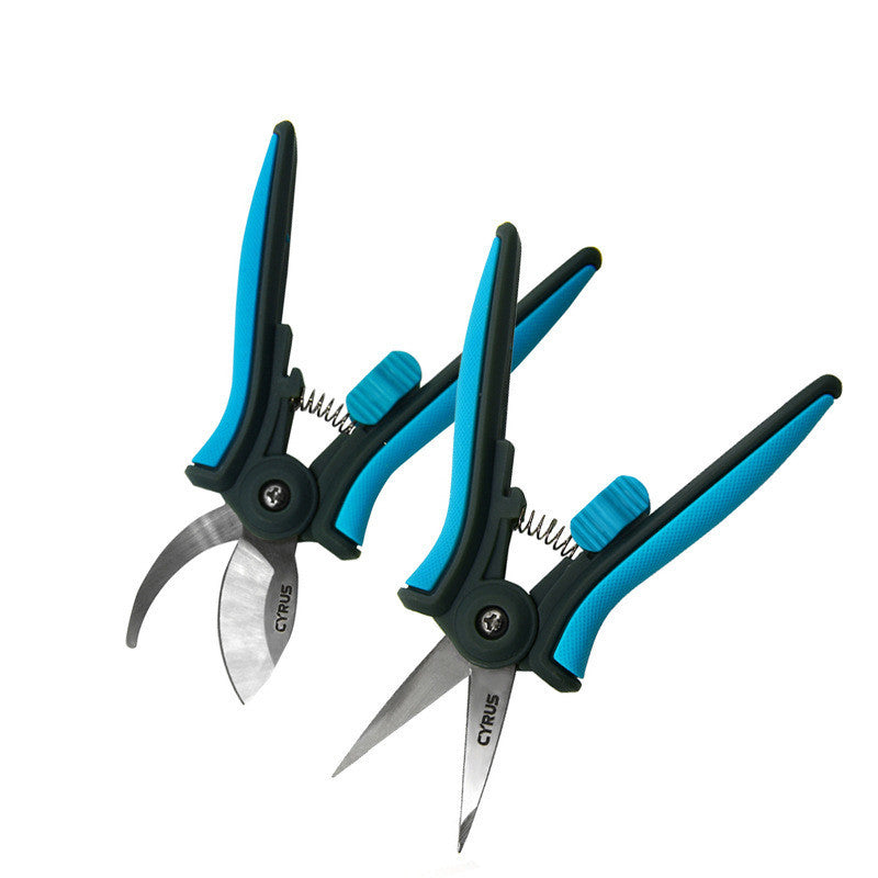 Bonsai Pruning Scissors, Curved or Straight Blade