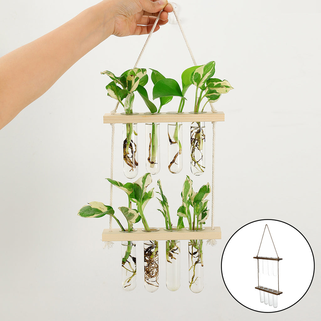 Wall Propagation Station, 2-Tier Wood Frame with Tubes