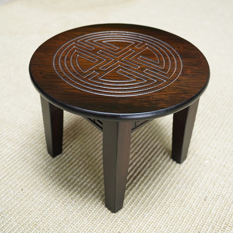 Bamboo Plant Stool, Mini Pot Riser Stand