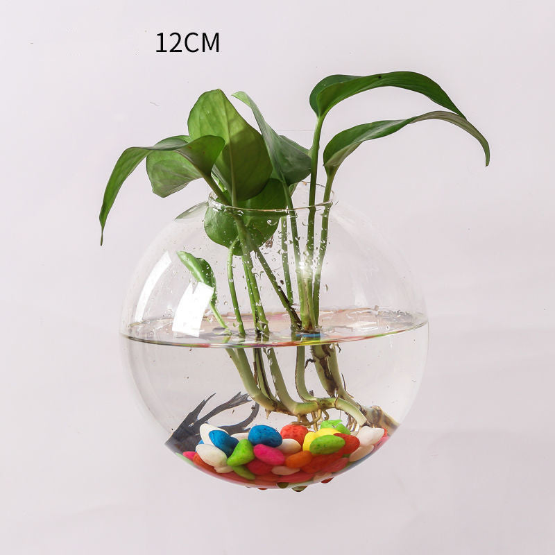Wall Glass Terrarium, Hanging Bubble Planter