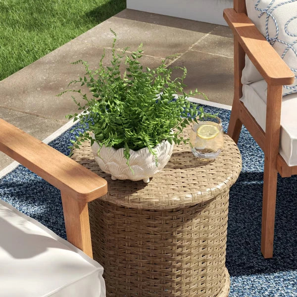 Clam Shell Ceramic Planter 8", Ivory Footed Flower Pot