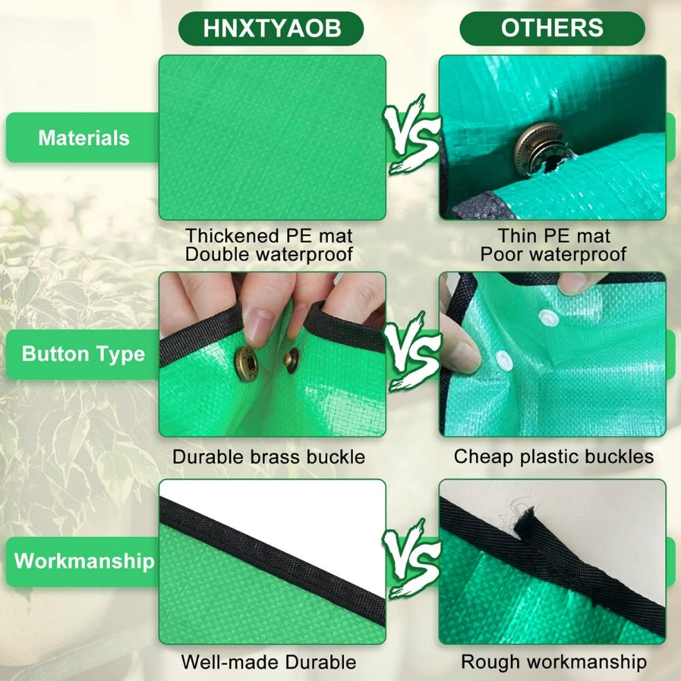 Repotting Mat 27x27", Waterproof Foldable Plant Mat