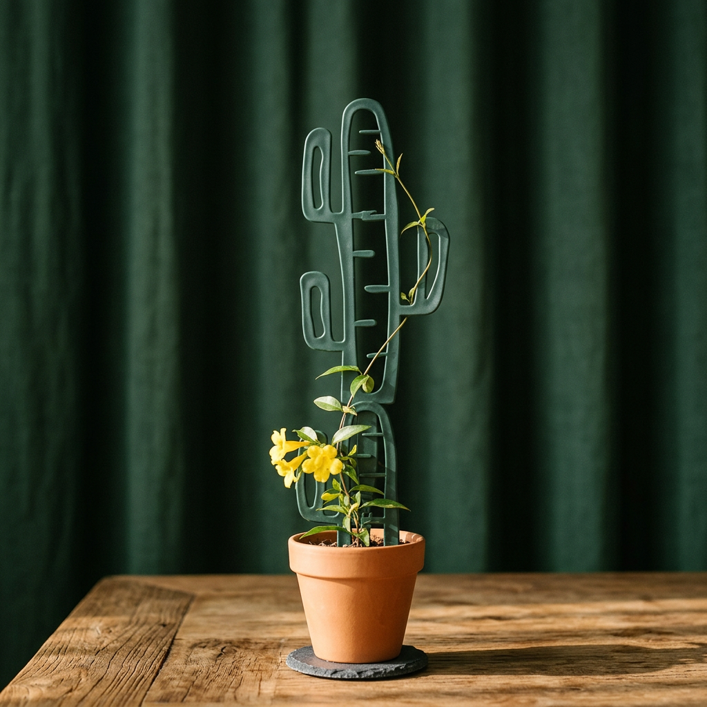 Decorative Plant Support Stakes, Bamboo or Cactus Shape