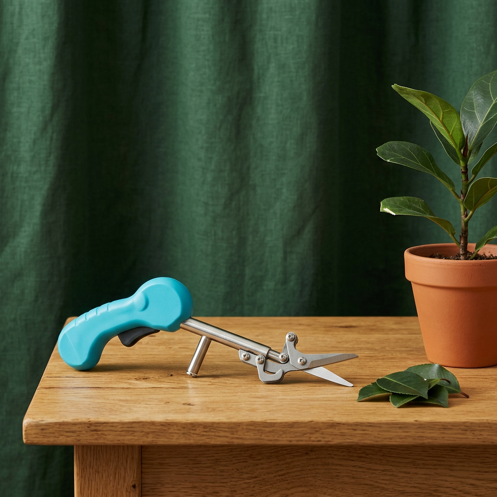 Mini Pruning Snips for Houseplants, Straight Blade