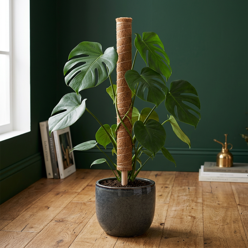 Coco Coir Moss Pole for Monstera, Extendable Totem