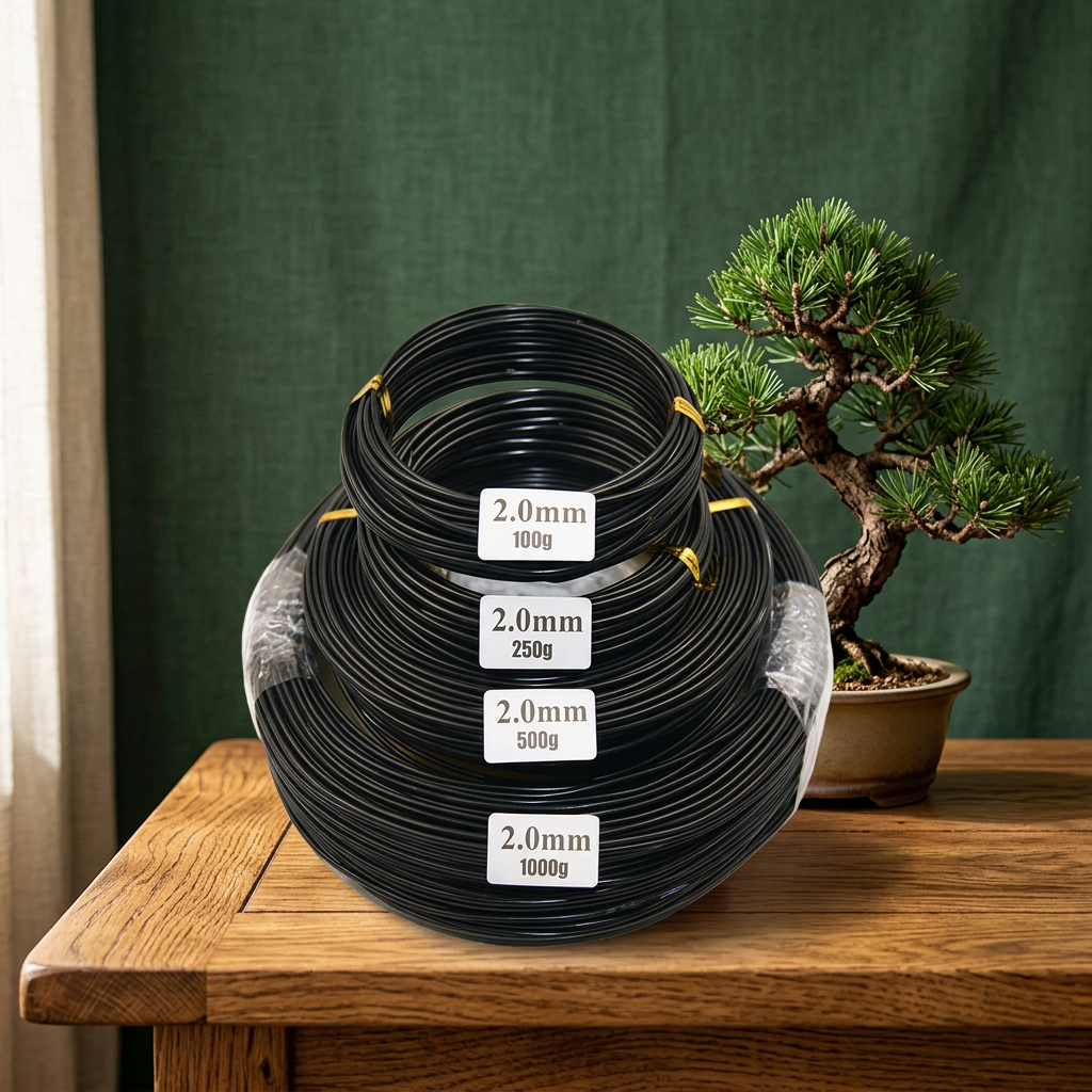 Bonsai Training Wire 500g, Dark Bronze Aluminum