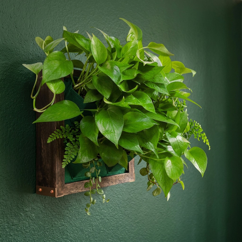Wall Frame Planter, Self-Watering Living Wall Pot